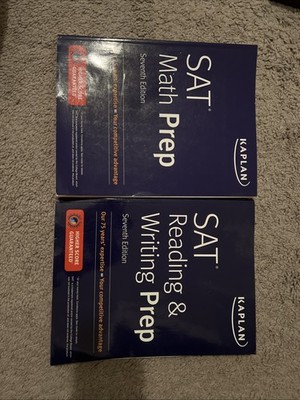 Kaplan SAT Prep Bundle - Math & Reading/Writing - 7th Edition (Set of 2 Books)