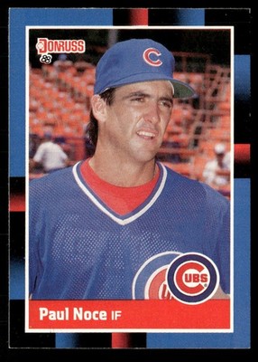 Paul Noce 1988 Donruss 315 base LP