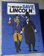 “I Would Save Lincoln” Expansion Pack – New & Sealed – Card Game Add-On
