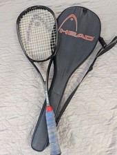 Head Standard 440 Squash Racquet with Full Carrying Case Pad Blue Grip