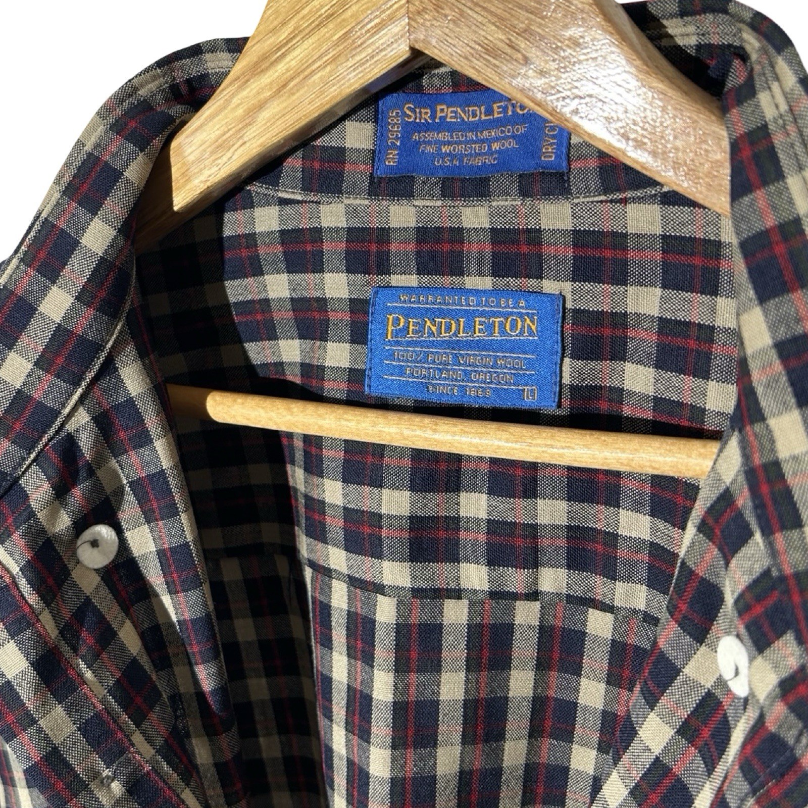 Pendleton Sir Pendleton Long Sleeve Button Down S… - image 4