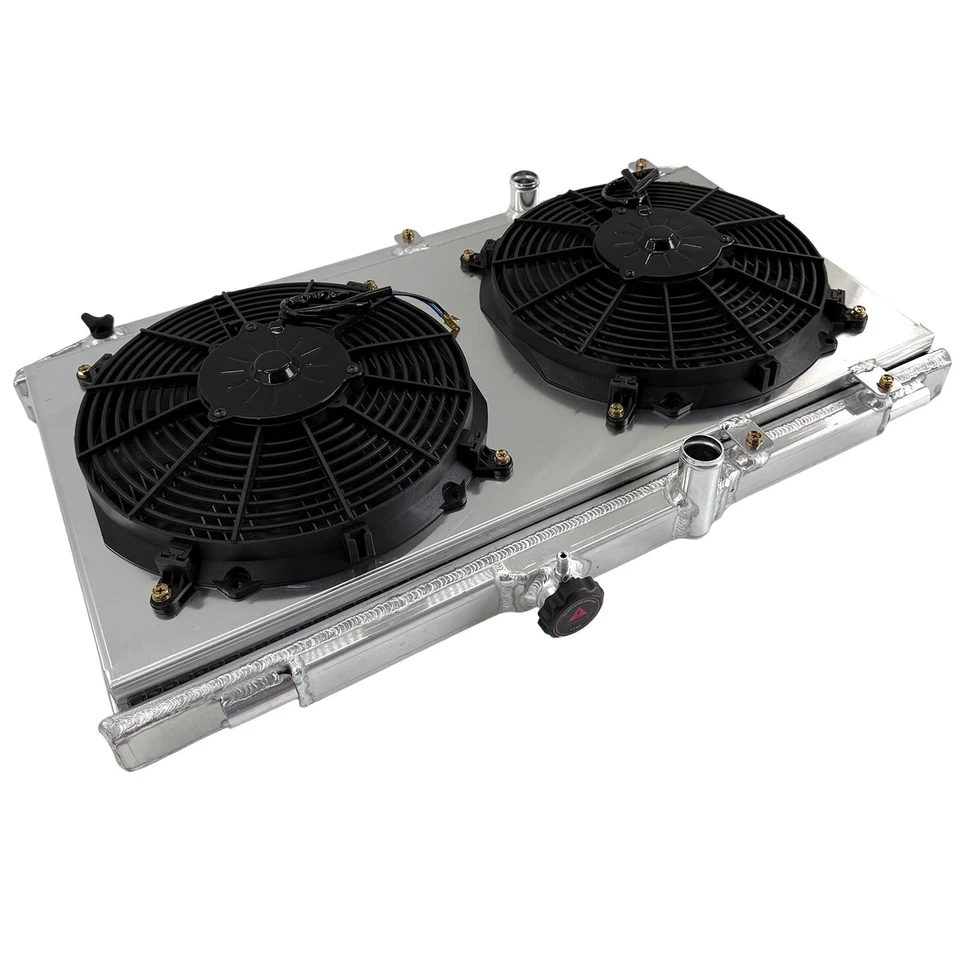 Radiator Fan Shroud Fit 1993-1997 Toyota Corolla Geo Prizm L4 Aluminum AT - Image 4 of 4