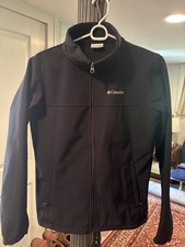 Columbia Black Softshell Full-Zip Jacket XL R...