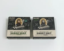 2 Dr. Squatch Call of Duty Natural Bar Soaps for Men - Sarge & Ghost Grit