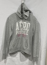 Aeropostale Women's Gray Hoodie Pullover Size XL / TG
