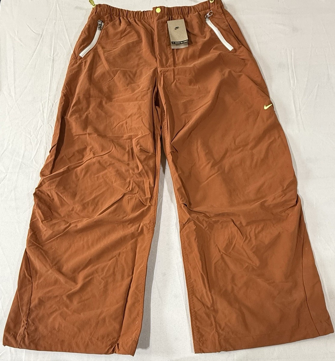 Nike Project F.R.O.G. Rust Orange Track Pants - Men's Large / 36W