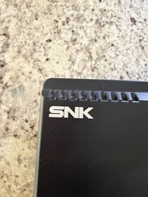 SNK NEO GEO EARLY USA AES GOLD SYSTEM COMPLETE W/ 2 CONTROLLERS AND ALL CABLES!