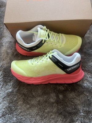 Merrell Antora 4 Damen Trail Laufschuhe gelb Offroad gepolstert All-Terrain