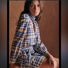 SÉZANE Capri Dress — Plaid Check — NWT — Size US 4 (FR 36)