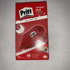 Pritt Glue Roller 10M Roll  Permanent Sticky Adhesive Solvent 