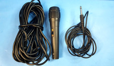 ONE PC- Microphone for Karaoke Machine, 8FT Cord, with 25FT Extension Cord