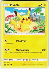 Pikachu Common SM - Crimson Invasion 30/111 NM on eBay