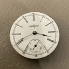Vintage Antique Wind Up Pocket Watch Movement Illinois