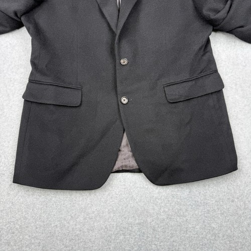 Ralph Lauren Blazer Mens 42R Black Loro Piana 100% Camel Hair Two Button Coat - Picture 3 of 17
