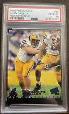 1998 Press Pass Blue #45 Alan Faneca Rookie Card Pittsburgh Steelers RC PSA 10