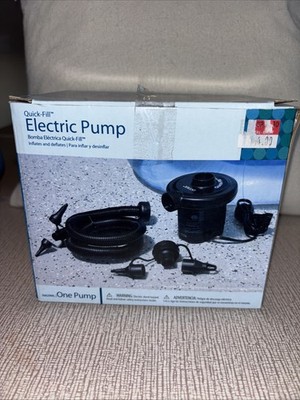 Intex Quick Fill Electric Pump 110-120V AC Inflates & Deflates - New Open Box