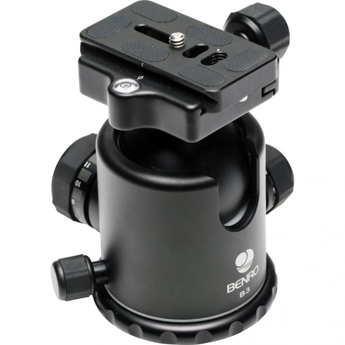Benro B3 Ball Head With Quick Release Plate ( up to 18kg )
