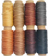 JANYUN 264 Yards 150D Leather Sewing Waxed Thread Cord for Leather Craft DIY 1Mm