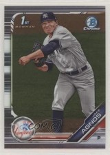 2019 Bowman Draft Chrome Jake Agnos #BDC-72 vs1