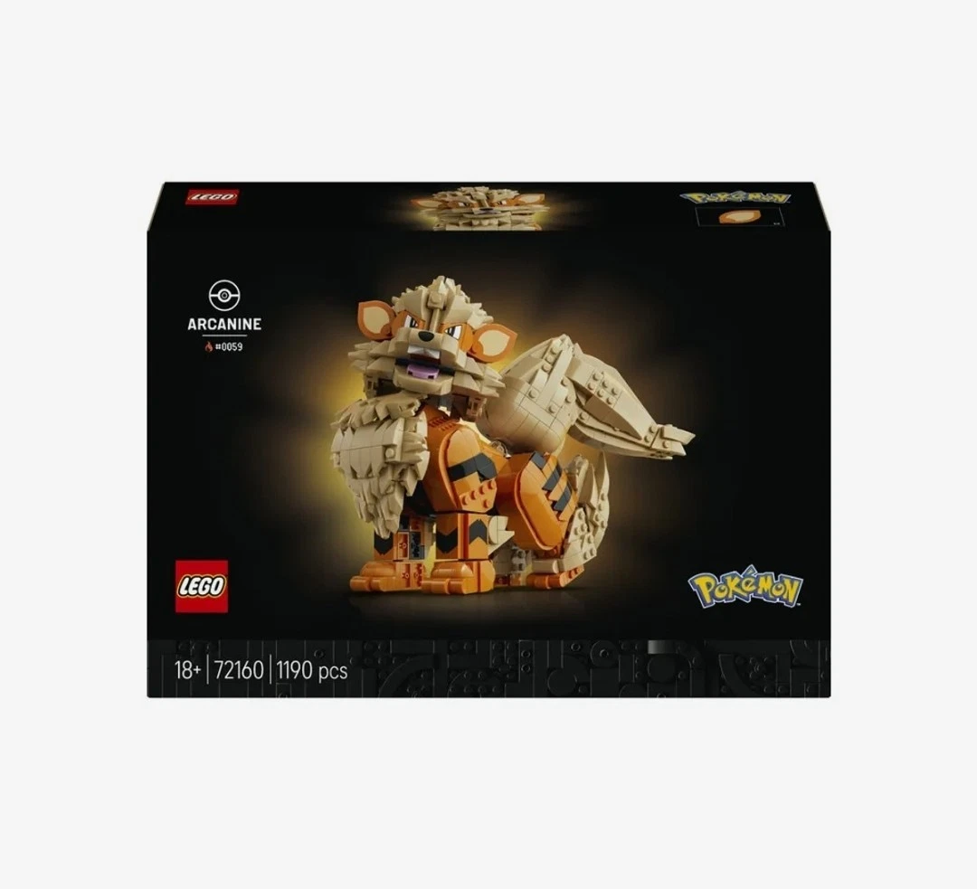 LEGO Pokemon 72160 Arcanine Windy Set Official Korea Release New Pre-Order
