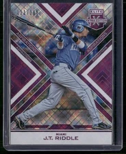 2016 Panini Elite Extra Edition #83 J.T. Riddle Aspirations Purple #/200