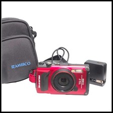 Olympus Tough TG-7 12 Megapixel Digital Camera - Red