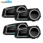 1-4 FX7 Motorcycle Bluetooth Headset dual bluetooth chip 2km 10 Riders Communica