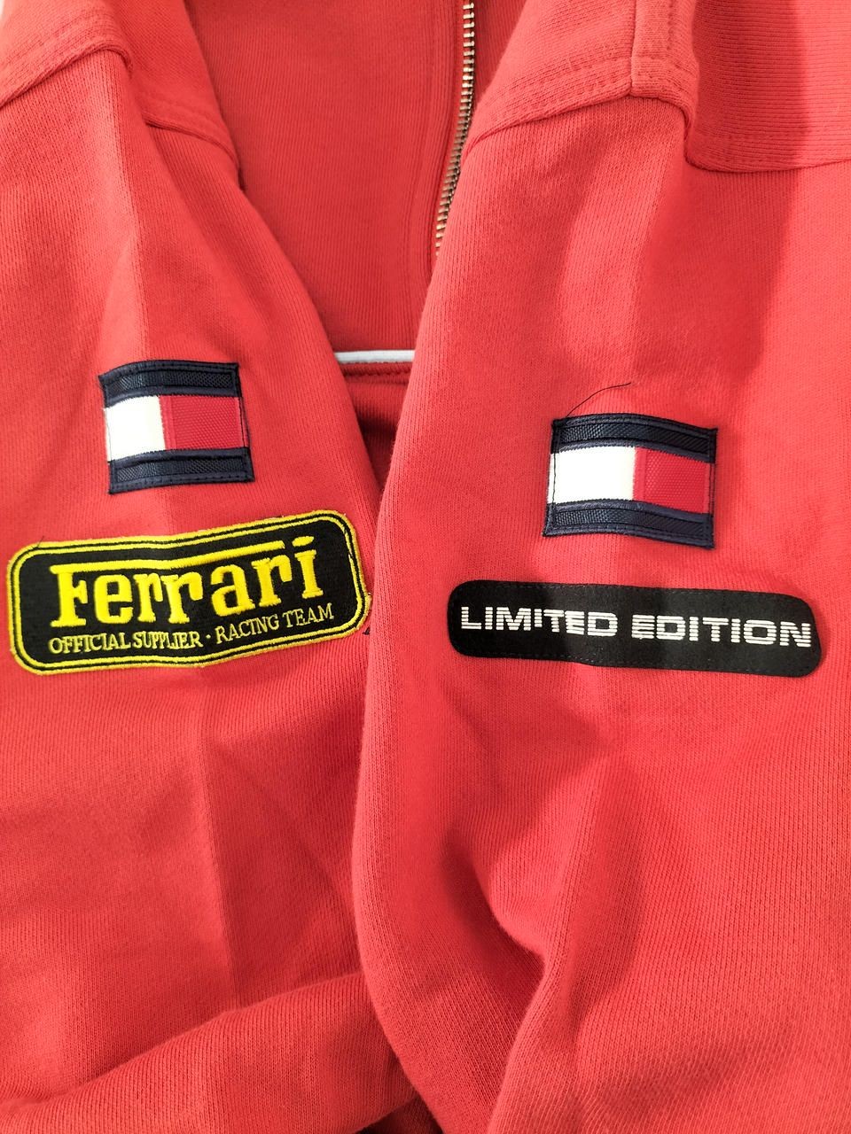 TOMMY HILFIGER FERRARI Half Zip Used image 5