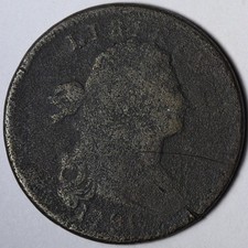 1796 Draped Bust Large Cent E113 DWFA
