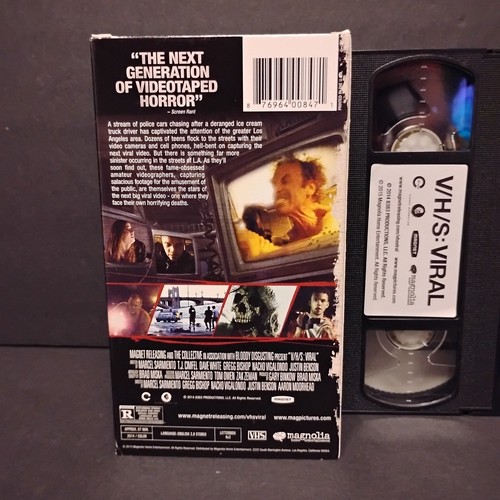 V/H/S VIRAL VHS TAPE 2014 Anthology Horror RARE OOP LIKE NEW - Picture 2 of 4