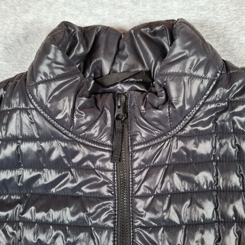 Vineyard Vines 绗缝松饼背心女式中号深蓝色双拉链口袋 — 第 3/4 张图片