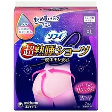 Unicharm Sofy Ultra-Sleep XL Sanitary Napkin 97-105cm Shorts 8pc