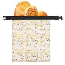 1PCS Reusable Beeswax Bread Bag Wraps for Homemade Bread Loaf Sourdough Beesw...