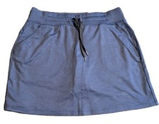 Tek Gear Skort Women's Size Small Navy Blue Mid Rise