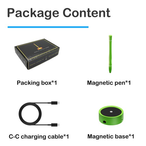 Multi-Function Magnetic Floating Pen, Stylus 3 in 1 USB Hub/Gigabit Ethernet/... - 第 7/7 張圖片