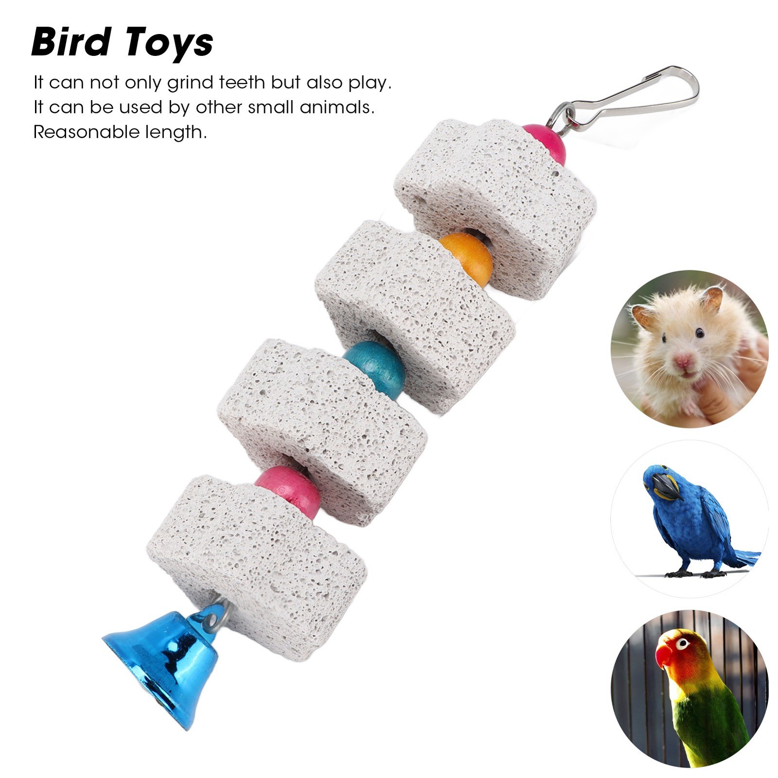 Bird Chewing Toys Bird Beak Stone For Parrots Hamsters And Other Sm Hen
