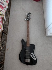 Squier Jaguar Bass 4-String Solid Body Right-Handed Electric Bass Guitar Black