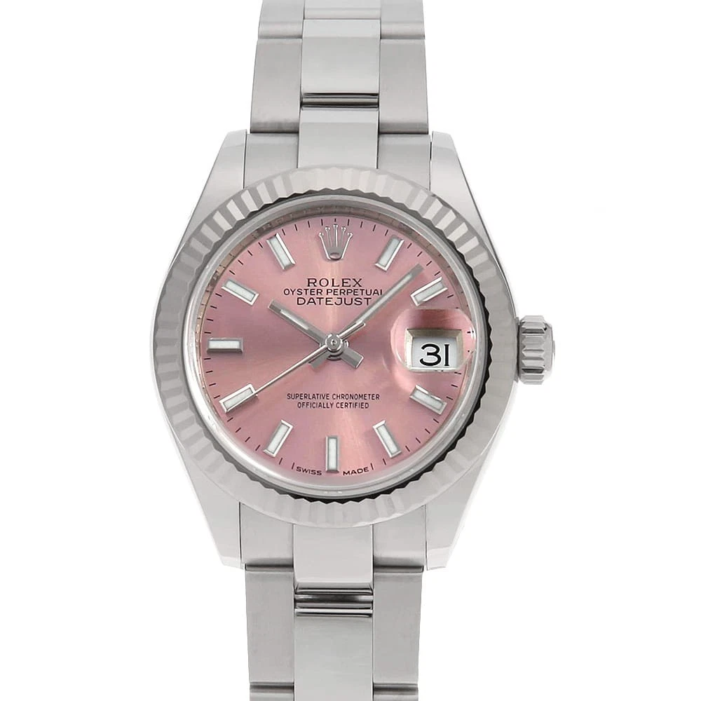 Rolex — ROLEX Datejust 279174 pink Bar 3 rows oyster breath Random Number second han...
