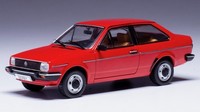 Ixo Model Vw Derby Mk Ii 1981 Red 1:43