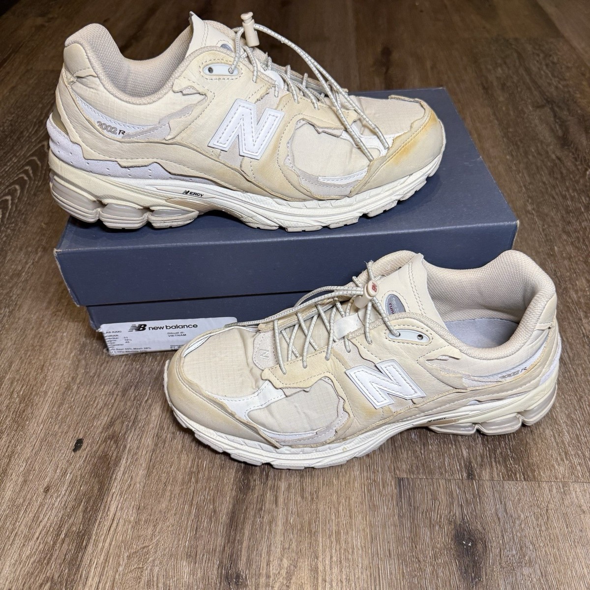 Mens Size 11 New Balance 2002R Protection Pack Sandstone
