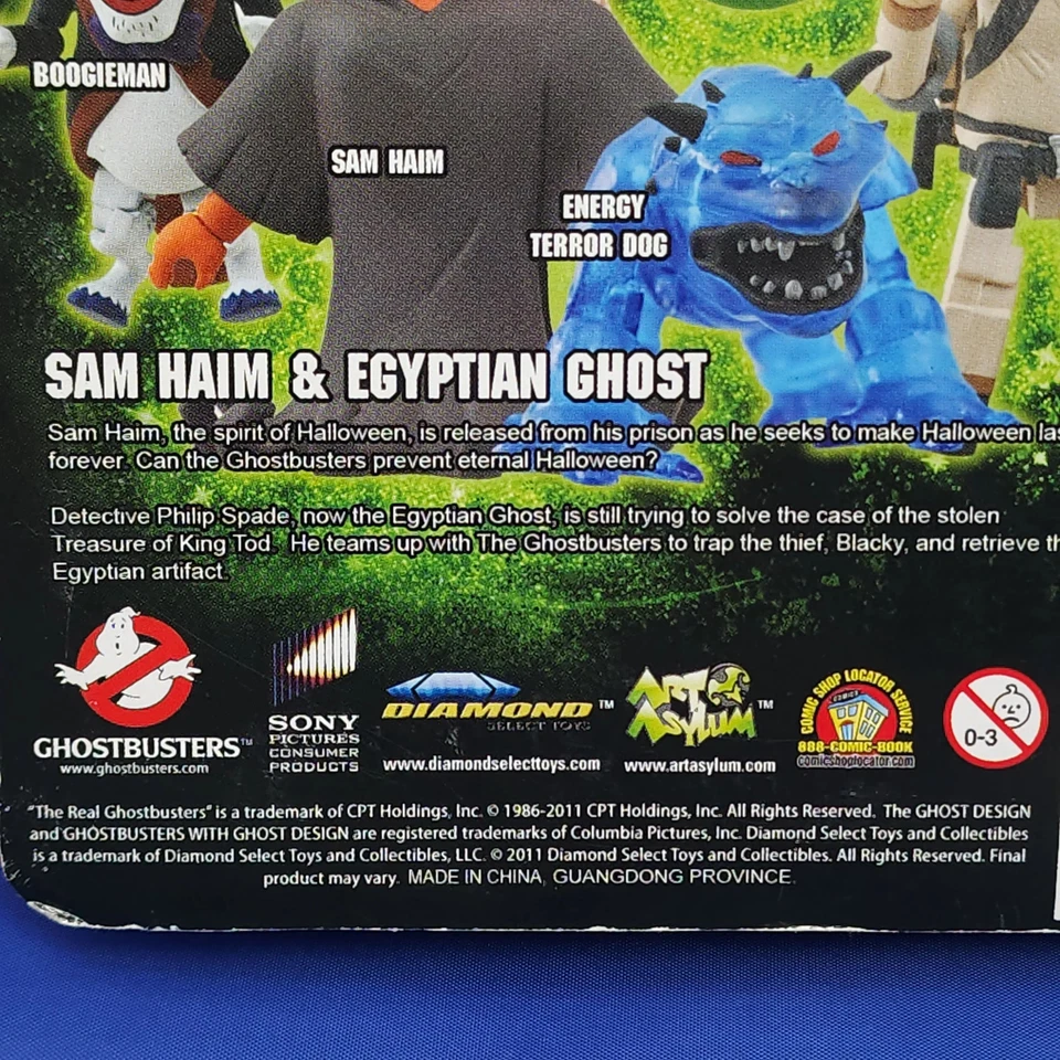 Figuras de fantasmas reales de Sam Hain y fantasmas egipcios Minimates Foto 3 de 3