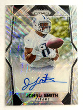 Jonnu Smith 2017 Panini Prizm Rookie Auto Blue Wave Prizm #/149 #RA-JS
