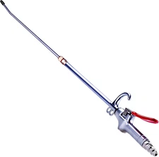 High Volume Powerful Industrial Air Blow Gun, 17-26 Inch Extensible Stainless St