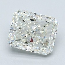 1.50 CT Cert. GIA Radiant Cut Natural Mined Diamond Loose K color SI1 clarity 3081.40 per carat