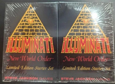 LIMITED 1st Ed 1994 STARTER SET Illuminati INWO Card Game New World Order (Read)