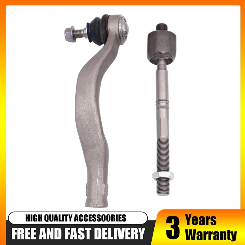 For Maserati Ghibli Quattroporte 2018-23 Left Inner & Outer Tie Rod End