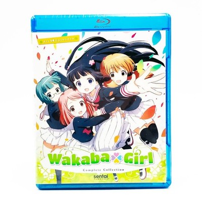 Wakaba Girl Blu-ray All 14 Episodes Japanese Audio Sub English 16:9 Used