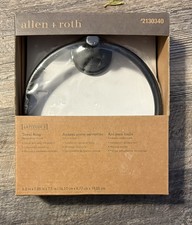Allen  Roth Towel Ring Matte Black NEW