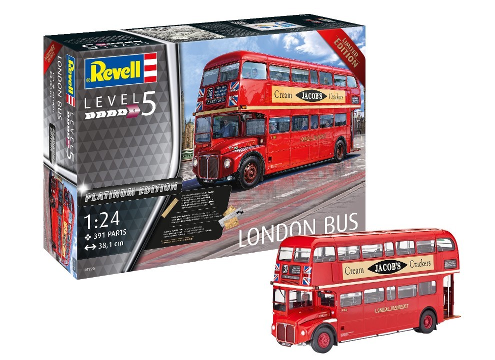 Cadeau Modélisme Bus Londonien Revell 1/24 Kit Complet REV07720