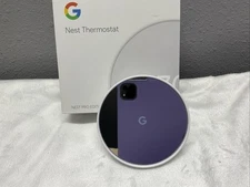 Google Nest PRO Edition Smart Thermostat WiFi White Snow - G4CVZ Used